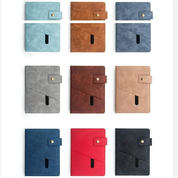 A5 PU Leather Notebook Pen Gift Set