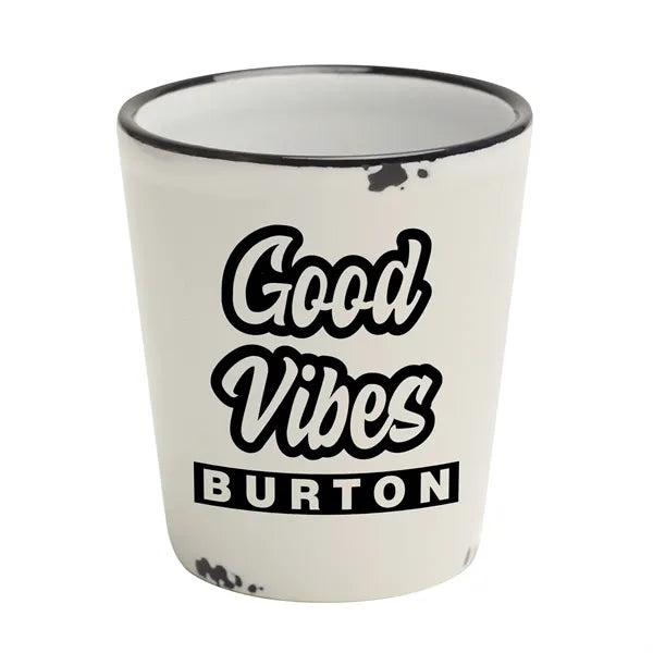 Distressed Camp Stone Shot Glass