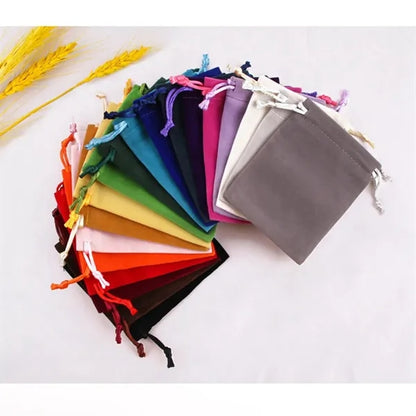 3" x 4" Mini Velvet Drawstring Pouch