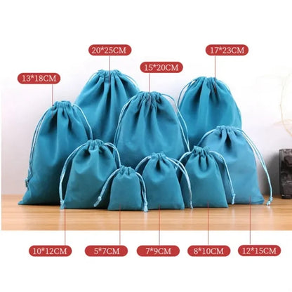 3" x 4" Mini Velvet Drawstring Pouch