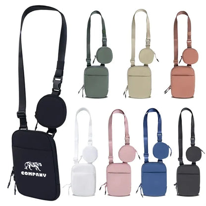 Unisex Nylon Crossbody Belt Bag