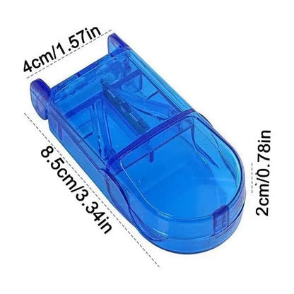 Cutter Splitter w/ Dispenser for Cutting Pills in Half
