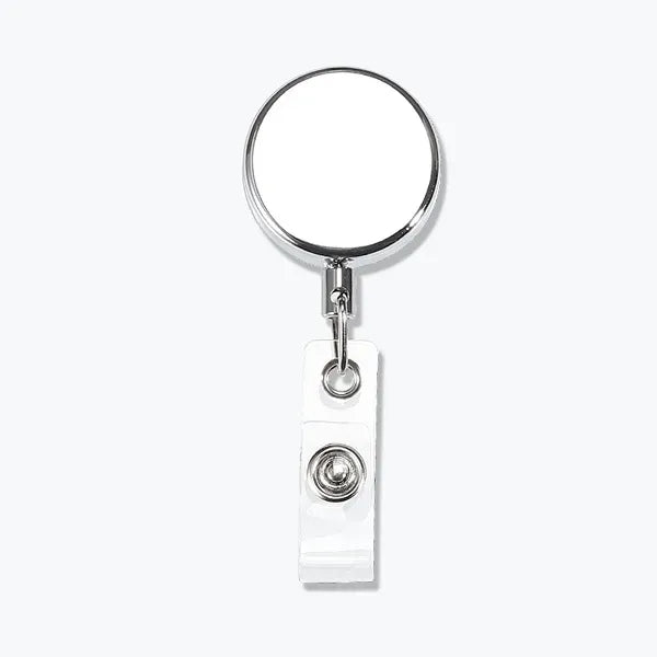 Office Retractable Nurse ID Badge Reel Holder with Belt Clip