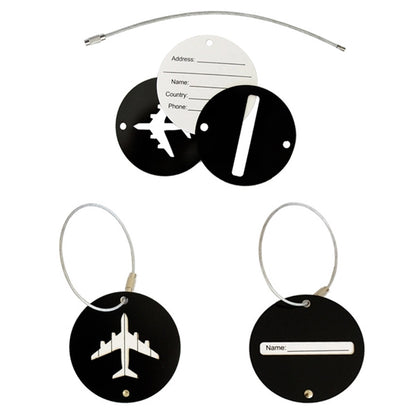 Metal Loop Luggage Tag