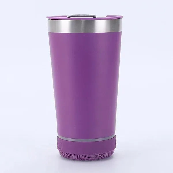 Stainless Steel Bluetooth Speaker Vacuum Insulated Travel Mu
