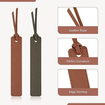 Premium long Leather strips Stylish Bookmark