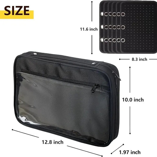 Pins Collection Storage Organizer Case