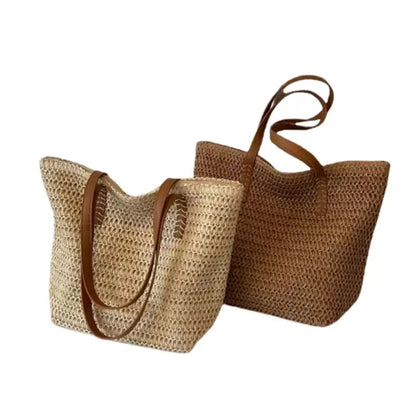 Woven Large Capacity Tote Bag