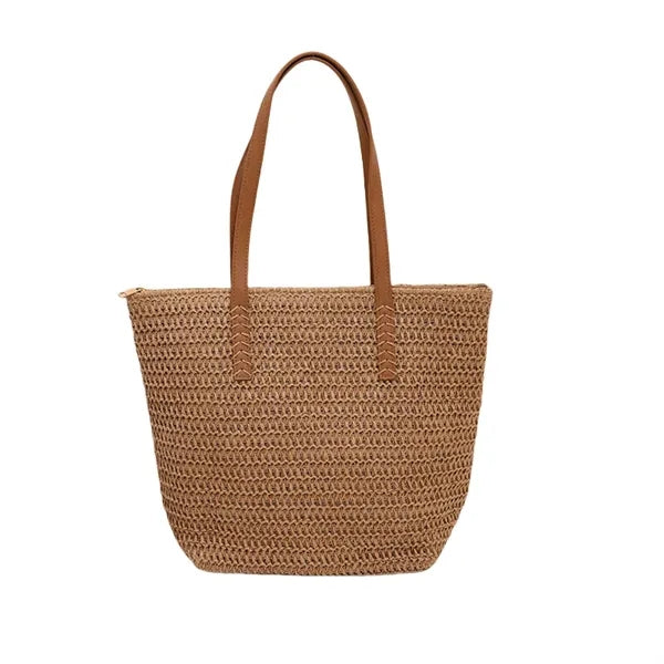 Woven Large Capacity Tote Bag