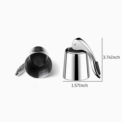 Wine Bottle Stopper Stainless Steel