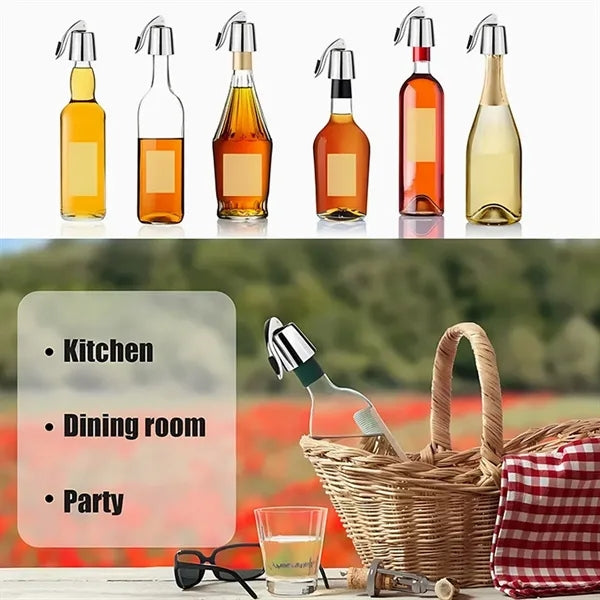 Wine Bottle Stopper Stainless Steel