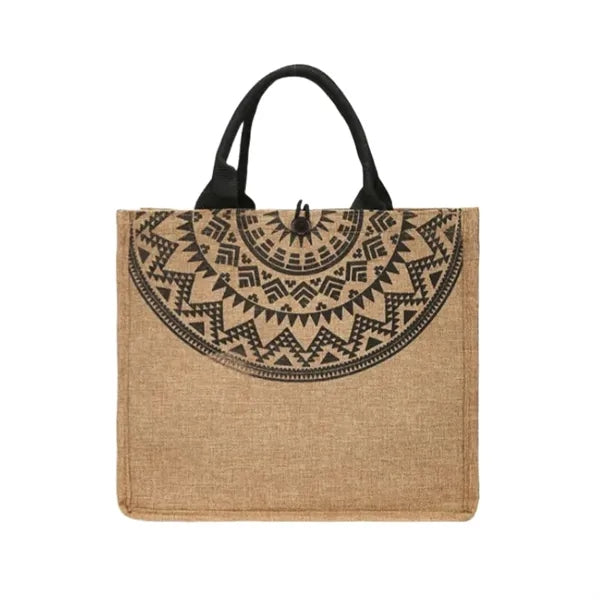 Large Capacity Linen Tote Bag