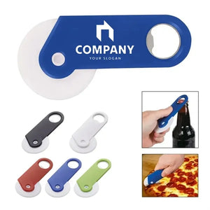 Pizza Cutter With Bottle Opener