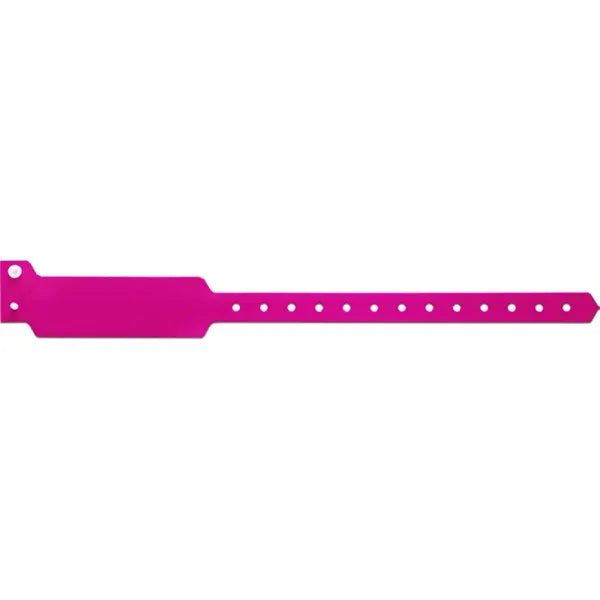 Wide Vinyl Wristbands