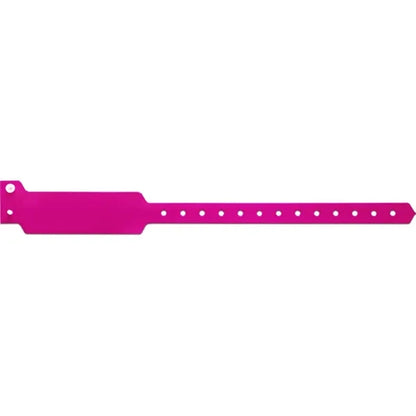 Wide Vinyl Wristbands