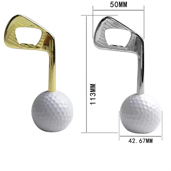 Custom Golf Ball Beer Bottle Opener