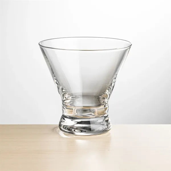 Rideau Stemless Martini - Deep Etch