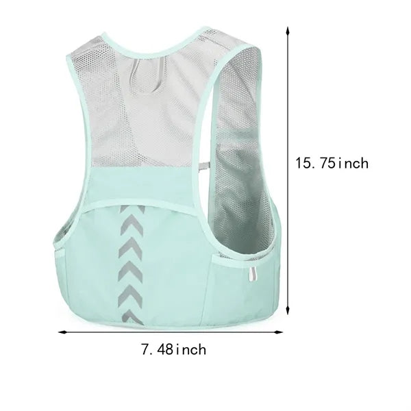 Unisex Lightweight Durable Waterproof Running Vest Backpack