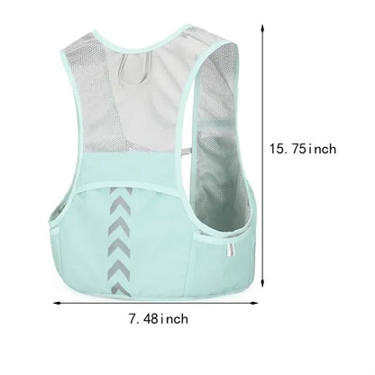 Unisex Lightweight Durable Waterproof Running Vest Backpack