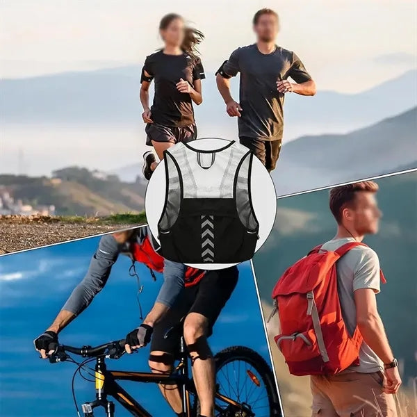 Unisex Lightweight Durable Waterproof Running Vest Backpack