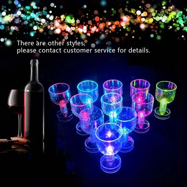 LED Glow Party Camping Favors Decorations Light Up Shot Cup