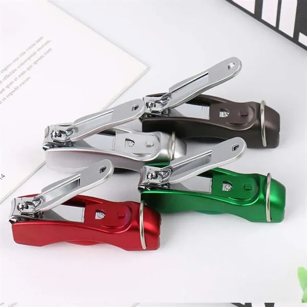Versatile Portable Foldable Ballpoint Pen with Nail Clipper