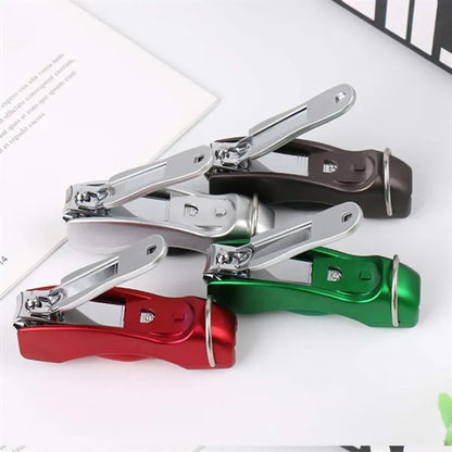 Versatile Portable Foldable Ballpoint Pen with Nail Clipper
