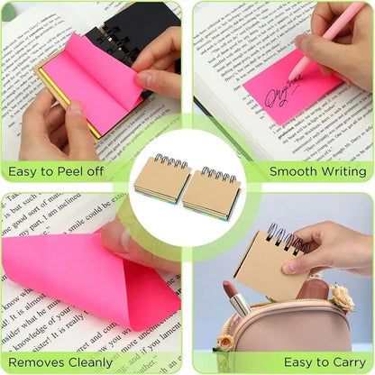 Office supplies portable self-adhesive sticky note pads