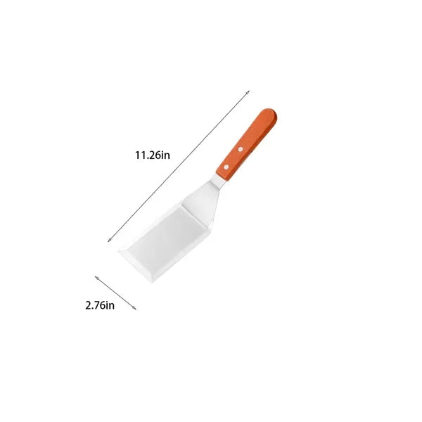 Stainless steel cooking barbecue kitchenware frying shovel