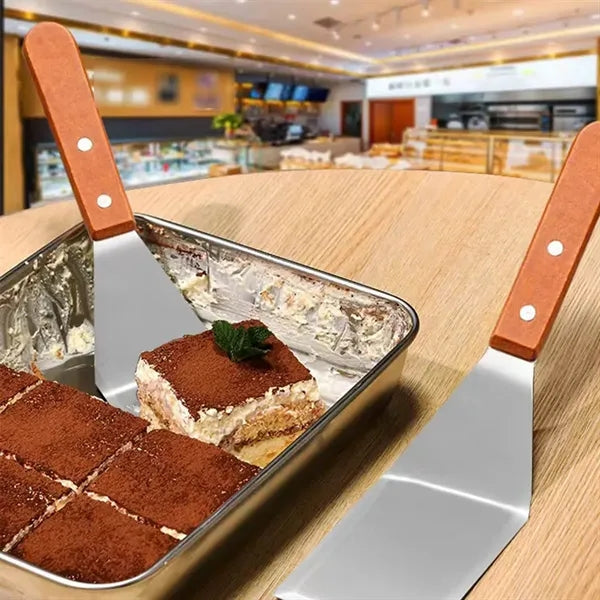 Stainless steel cooking barbecue kitchenware frying shovel