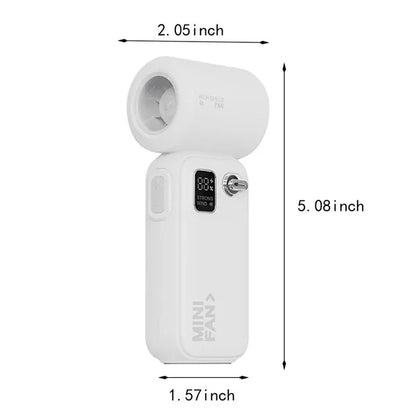 Powerful Lasting Portable Hight Speed Turbo Handheld Fan