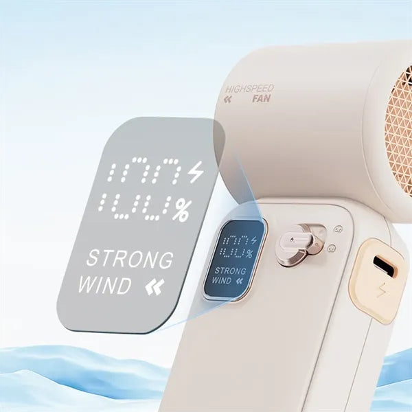 Powerful Lasting Portable Hight Speed Turbo Handheld Fan