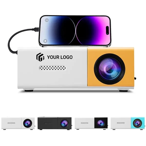 Mini Portable Multi-interface Smart Large Screen Projector