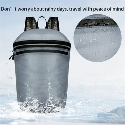 Large capacity foldable travel outdoor sports backpack