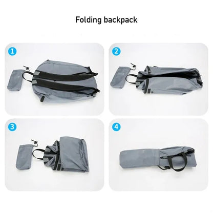 Large capacity foldable travel outdoor sports backpack