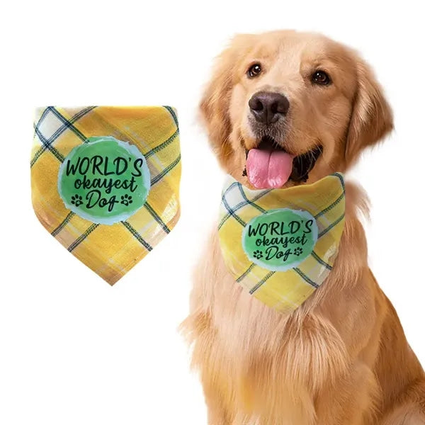 Dog Bandana Pet Triangle Bibs