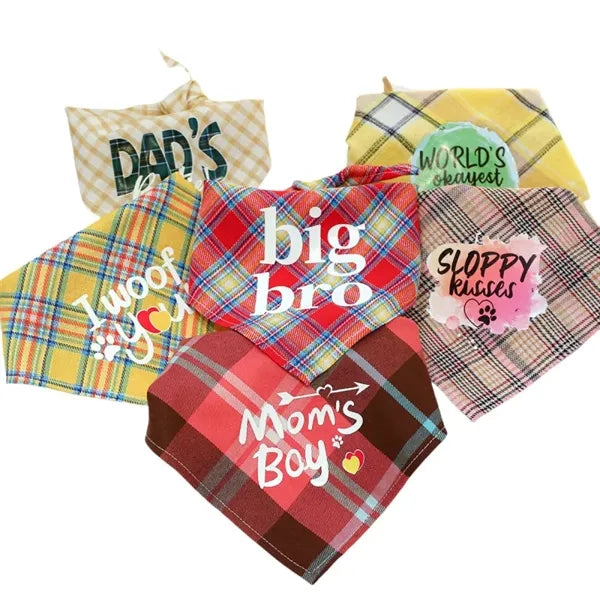 Dog Bandana Pet Triangle Bibs