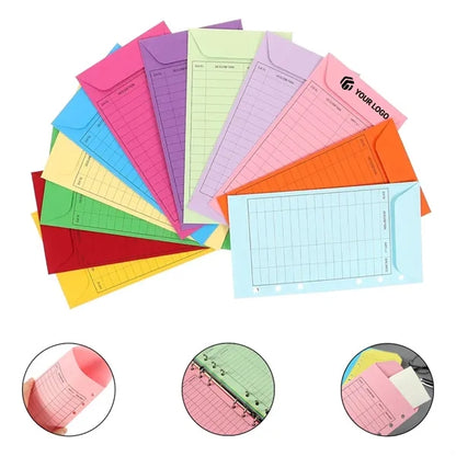 Multipurpose Portable Binder Plan Spending Budget Envelope