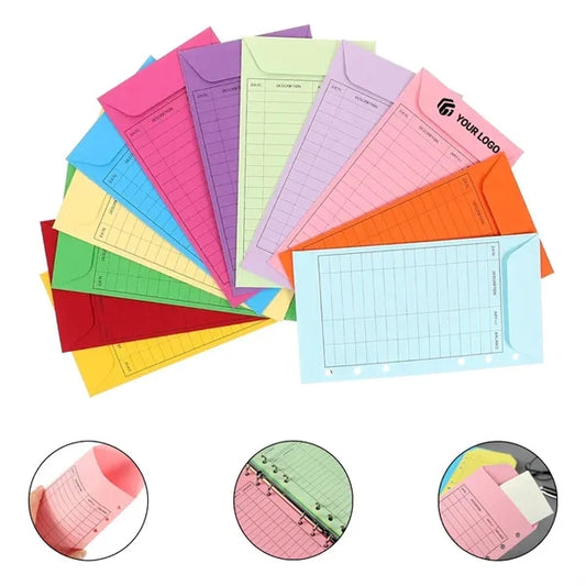 Multipurpose Portable Binder Plan Spending Budget Envelope