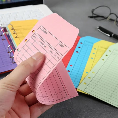 Multipurpose Portable Binder Plan Spending Budget Envelope