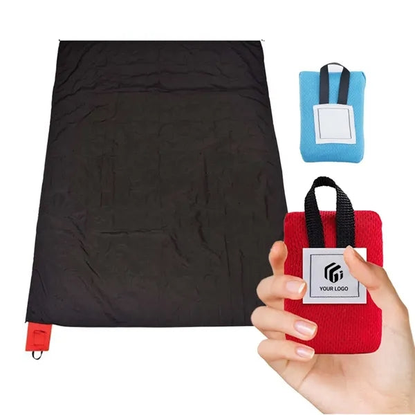 Foldable Waterproof  Mini Pocket Picnic Blanket Beach Mat