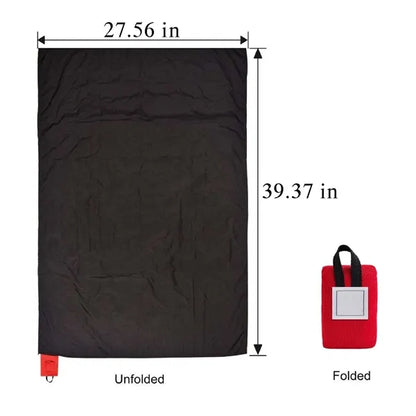 Foldable Waterproof  Mini Pocket Picnic Blanket Beach Mat