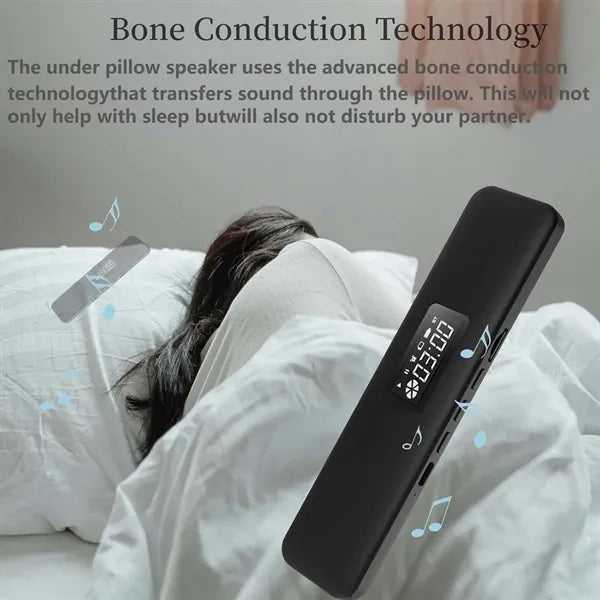 Mini Under Pillow Timer Bone Conduction Bluetooth Speaker
