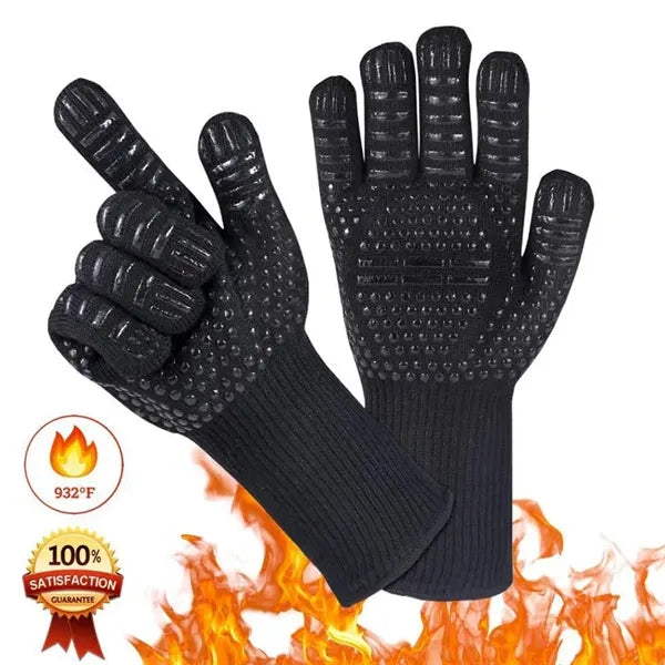 Silicone Non-Slip Oven Mitts Gloves