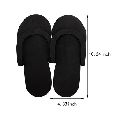 Multi-purpose travel hotel portable disposable foam slippers