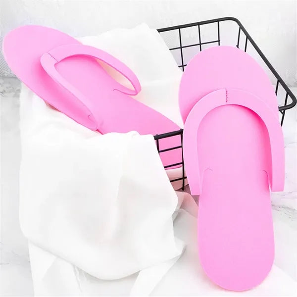 Multi-purpose travel hotel portable disposable foam slippers