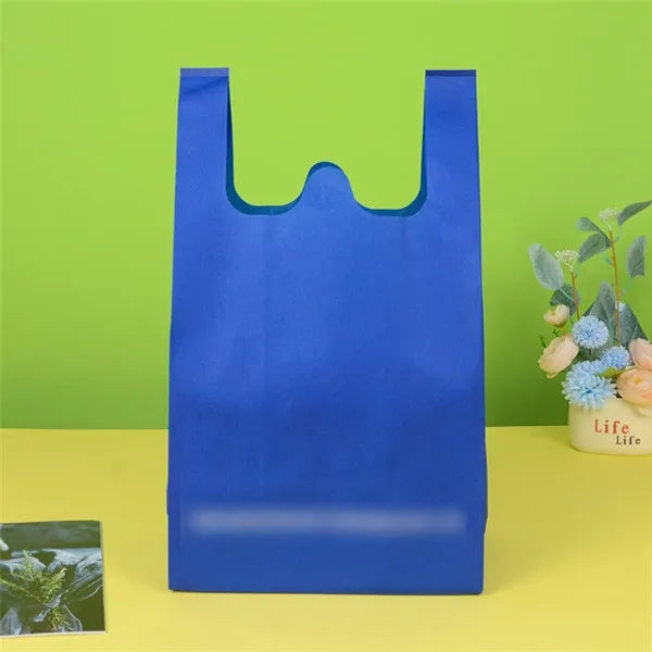 Eco-friendly durable grocery non woven tote shopping bag