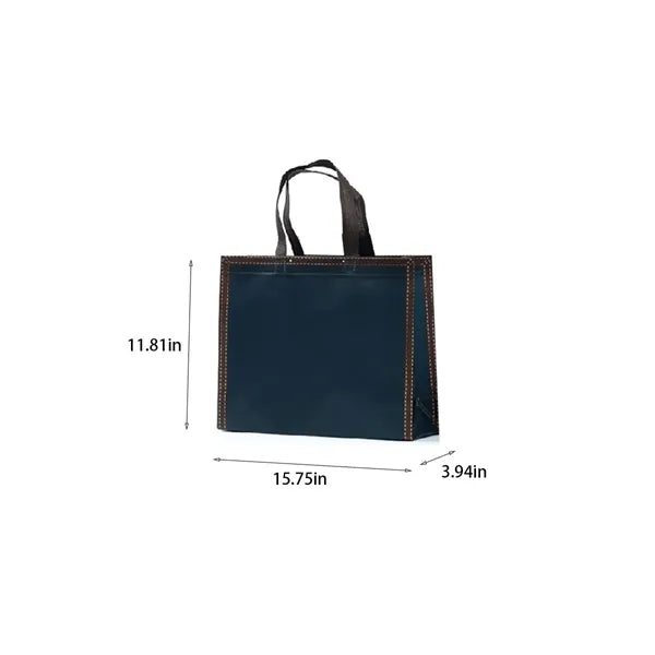 Colorful waterproof coated shopping bag Non-woven handbag