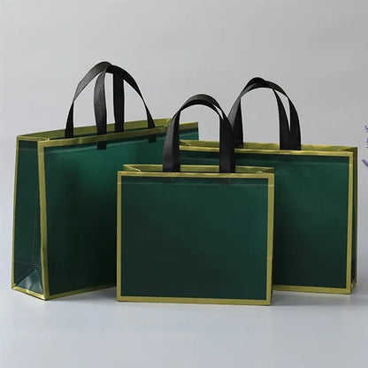 Colorful waterproof coated shopping bag Non-woven handbag