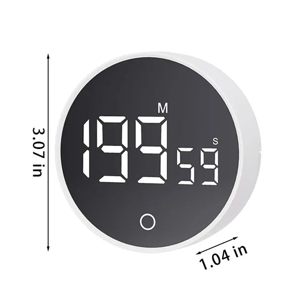 Adjustable Volume Countdown Countup Digital Kitchen Timer
